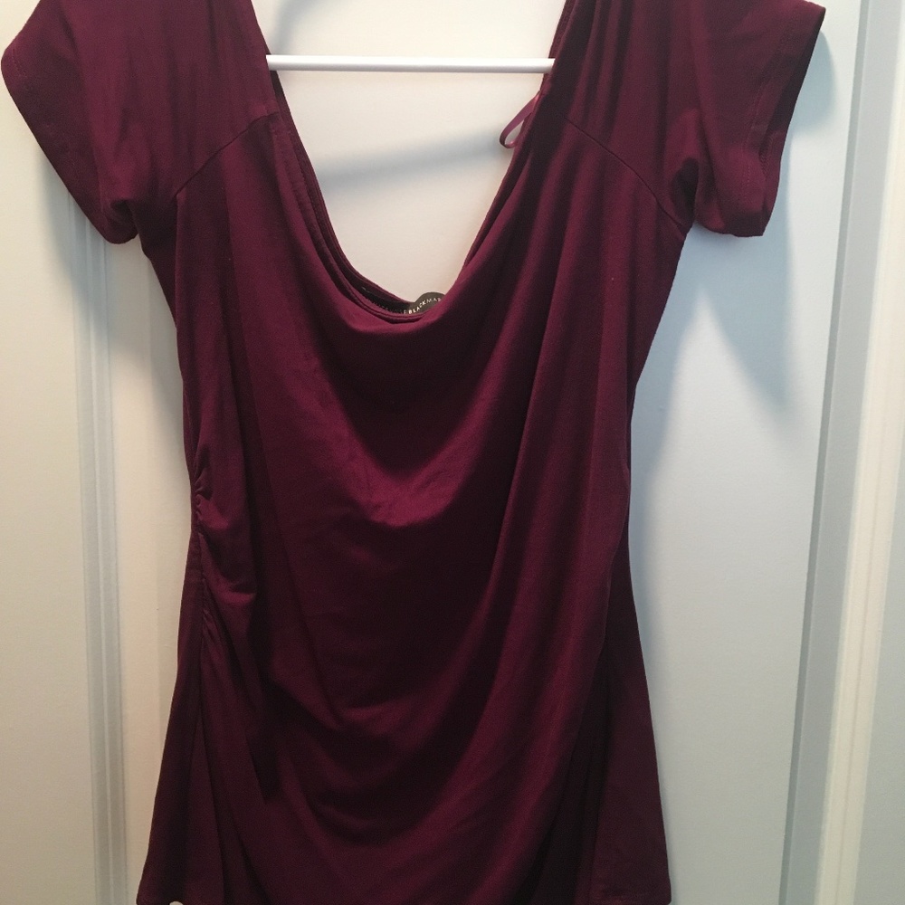 White House Black Market ruched top